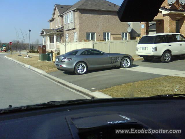 Mercedes SLR spotted in Markham, ON, Canada