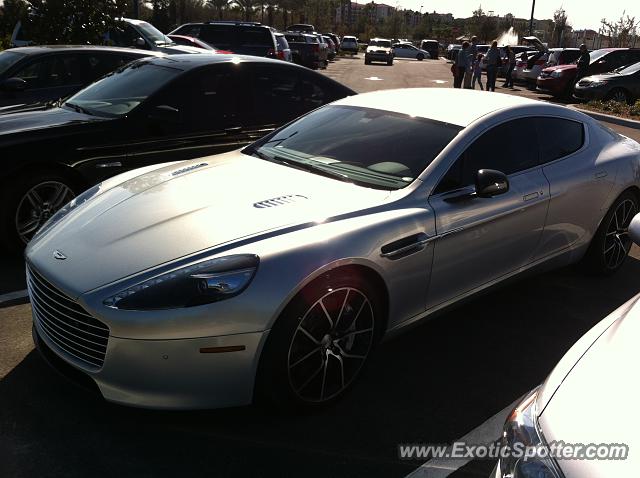 Aston Martin Rapide spotted in Orlando, Florida