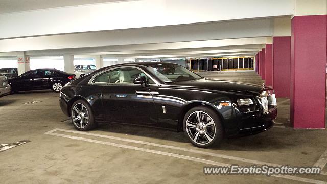 Rolls Royce Wraith spotted in Los Angeles, California