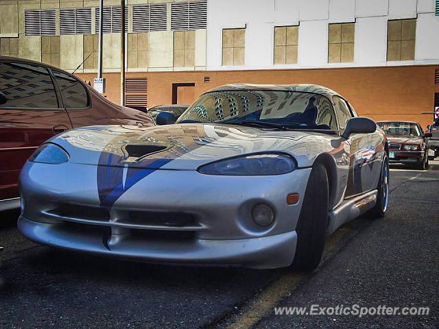 Dodge Viper spotted in Denver, Colorado