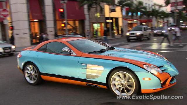 Mercedes SLR spotted in Beverly Hills, California