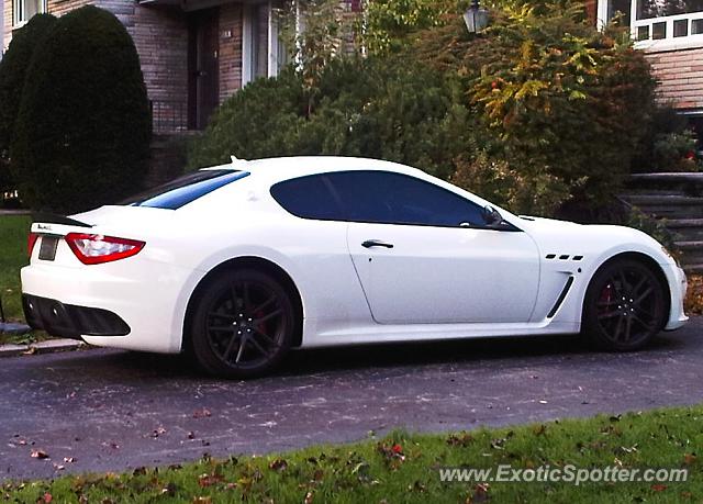 Maserati GranTurismo spotted in Toronto, Canada