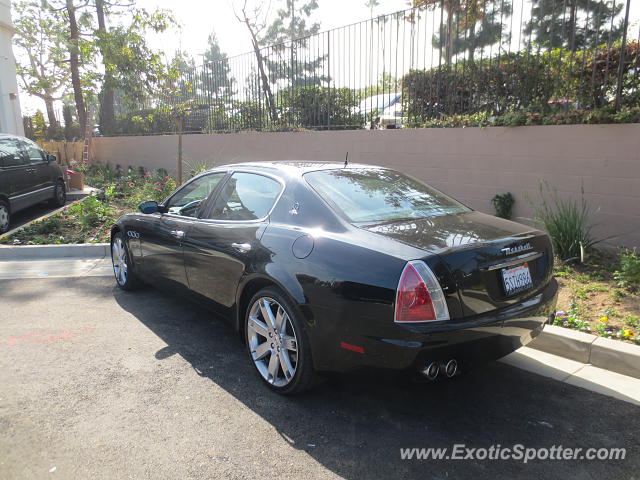 Maserati Quattroporte spotted in San Gabriel, California