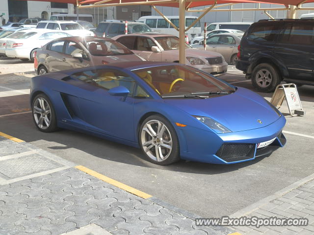Lamborghini Gallardo spotted in Doha, Qatar