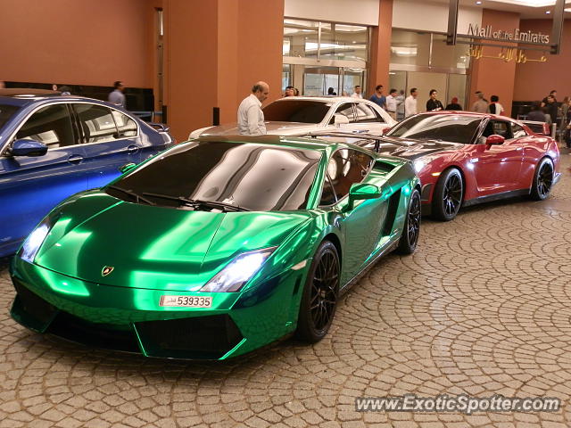 Lamborghini Gallardo spotted in Dubai, United Arab Emirates