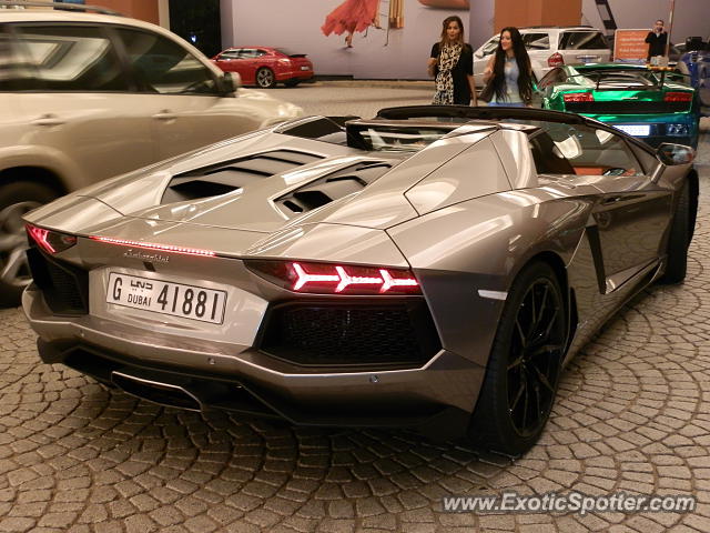 Lamborghini Aventador spotted in Dubai, United Arab Emirates