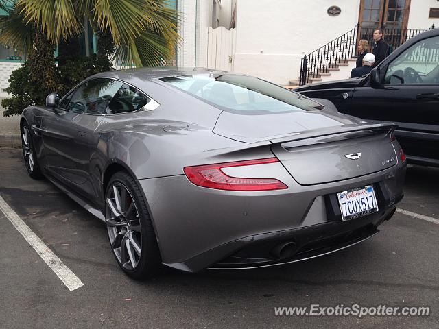 Aston Martin Vanquish spotted in La Jolla, California