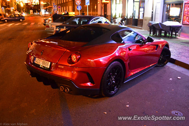 Ferrari 599GTO spotted in Prague, Czech Republic