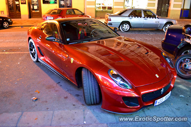 Ferrari 599GTO spotted in Prague, Czech Republic