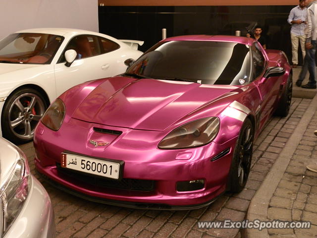 Chevrolet Corvette Z06 spotted in Dubai, United Arab Emirates