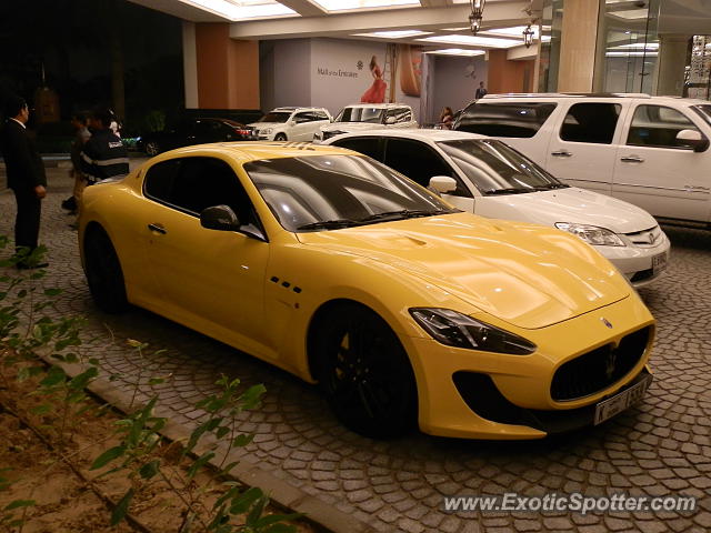 Maserati GranTurismo spotted in Dubai, United Arab Emirates