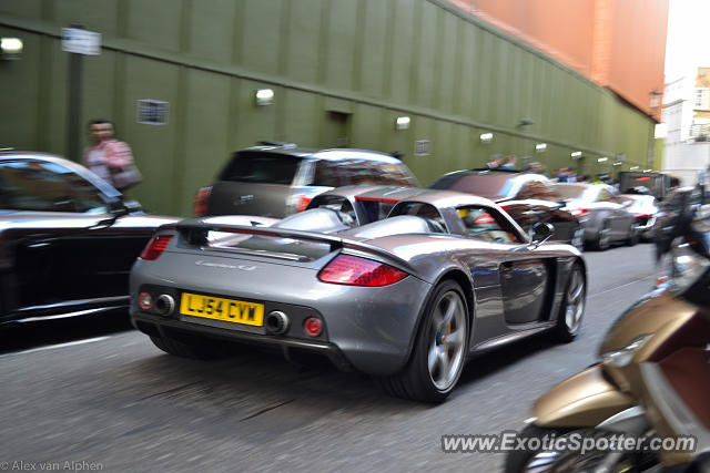Porsche Carrera GT spotted in London, United Kingdom