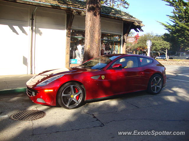 Ferrari FF spotted in Carmel, California
