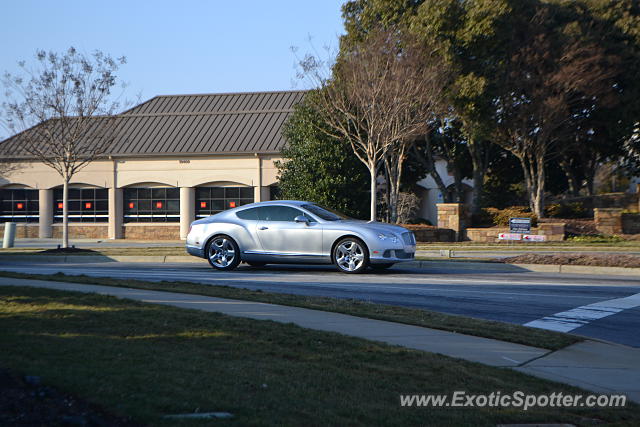 Bentley Continental spotted in Corneluis, North Carolina