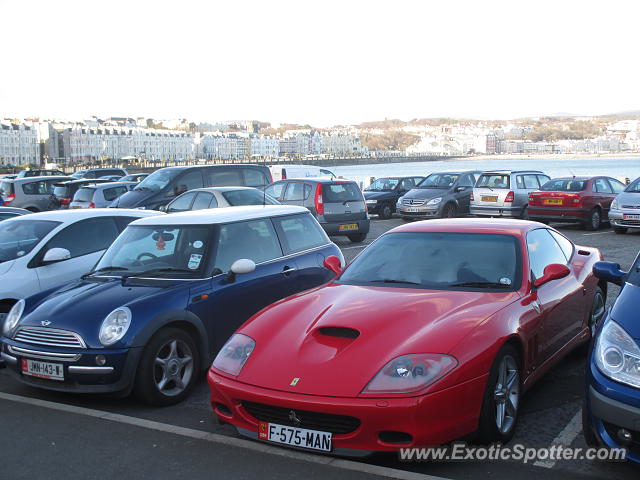 Ferrari 575M spotted in Douglas, United Kingdom