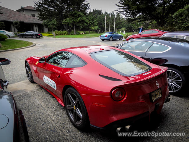 Ferrari F12 spotted in Carmel, California