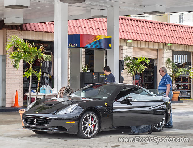 Ferrari California spotted in Palm Beach, Florida