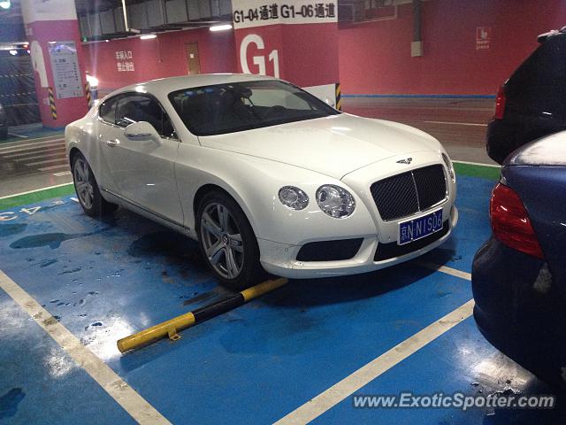 Bentley Continental spotted in Beijing, China