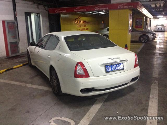 Maserati Quattroporte spotted in Beijing, China
