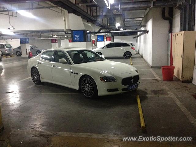Maserati Quattroporte spotted in Beijing, China