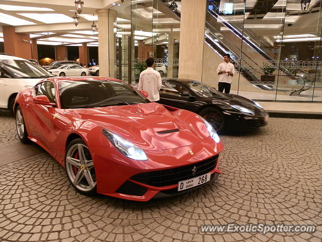 Ferrari F12 spotted in Dubai, United Arab Emirates