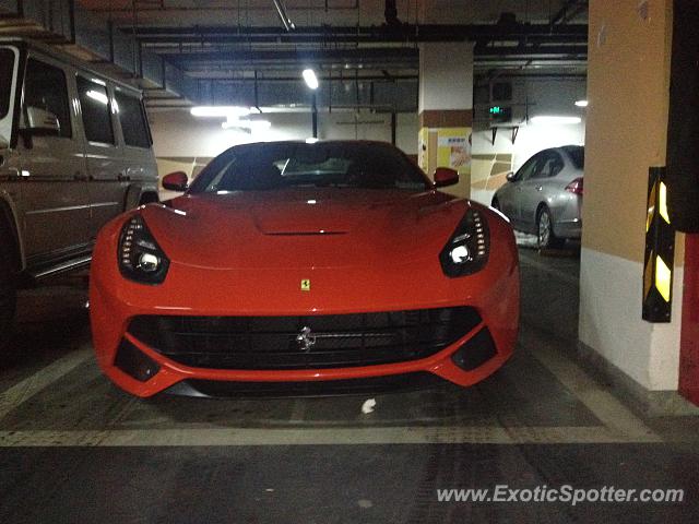 Ferrari F12 spotted in Beijing, China