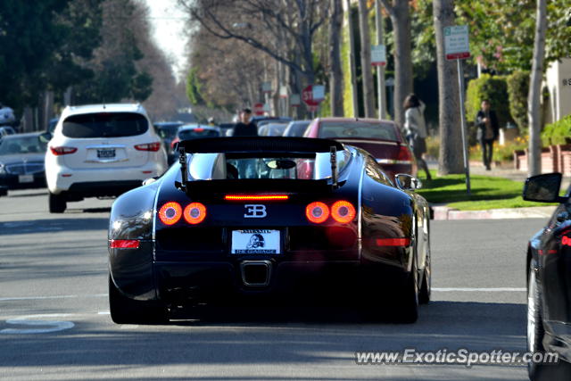 Bugatti Veyron spotted in Beverly Hills, California