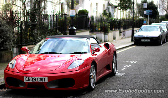 Ferrari F430 spotted in London, United Kingdom
