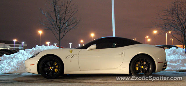 Ferrari California spotted in Columbus, Ohio
