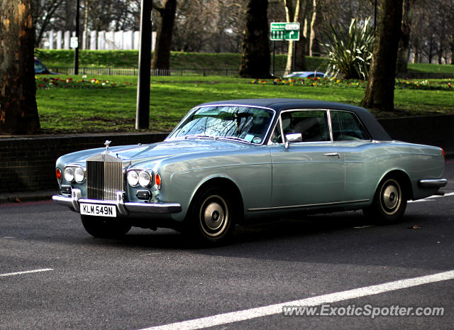 Rolls Royce Corniche spotted in London, United Kingdom