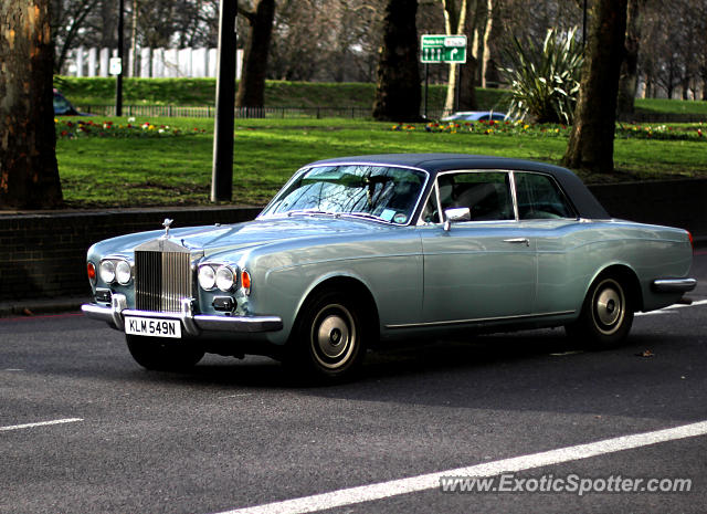 Rolls Royce Corniche spotted in London, United Kingdom