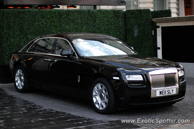 Rolls Royce Ghost spotted in London, United Kingdom