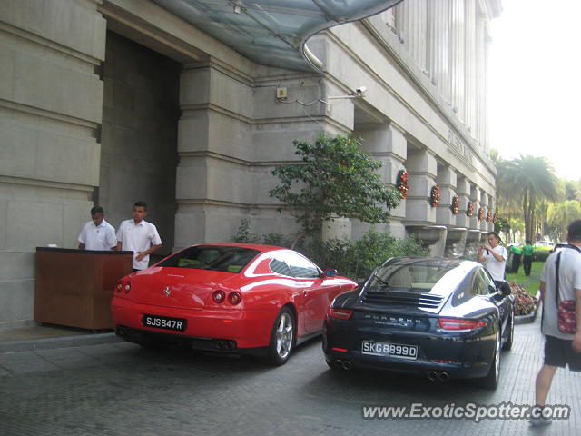 Ferrari 612 spotted in Singapore, Singapore