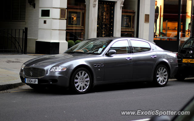 Maserati Quattroporte spotted in London, United Kingdom