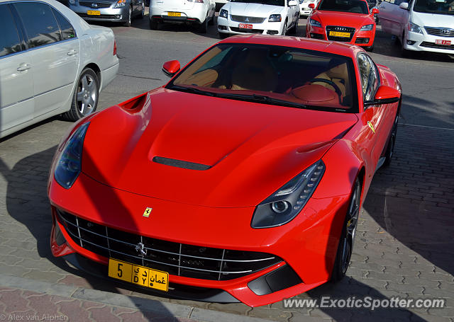 Ferrari F12 spotted in Muscat, Oman