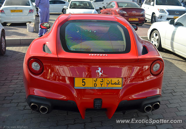 Ferrari F12 spotted in Muscat, Oman