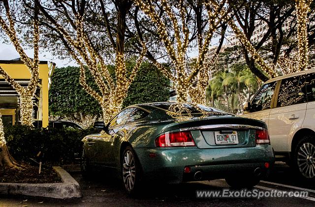 Aston Martin Vanquish spotted in Miami, Florida
