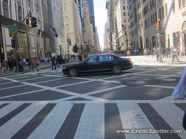 Bentley Continental spotted in New York City, New York