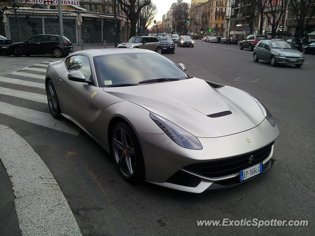 Ferrari F12 spotted in Milano, Italy