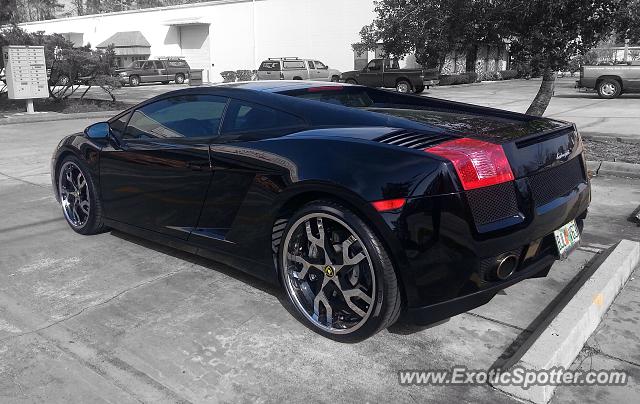 Lamborghini Gallardo spotted in Jacksonville, Florida
