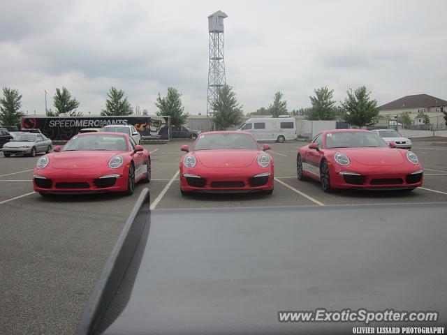 Porsche 911 spotted in Trois-Rivières, Canada