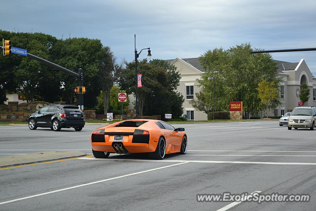 Lamborghini Murcielago spotted in Cornelius, North Carolina