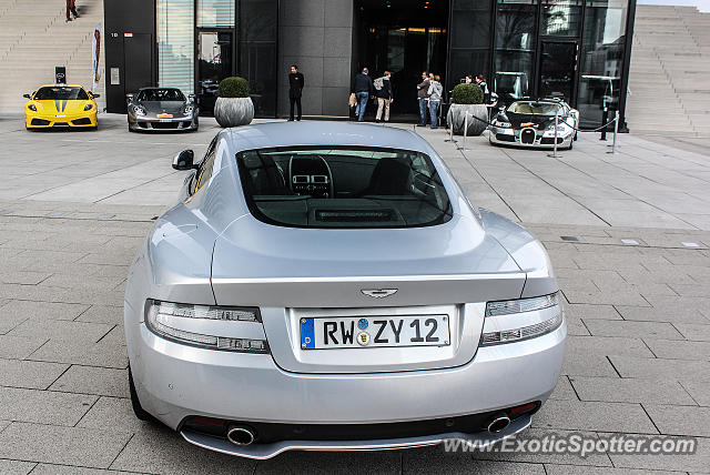 Aston Martin Virage spotted in Düsseldorf, Germany