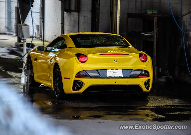 Ferrari California spotted in San Diego, California