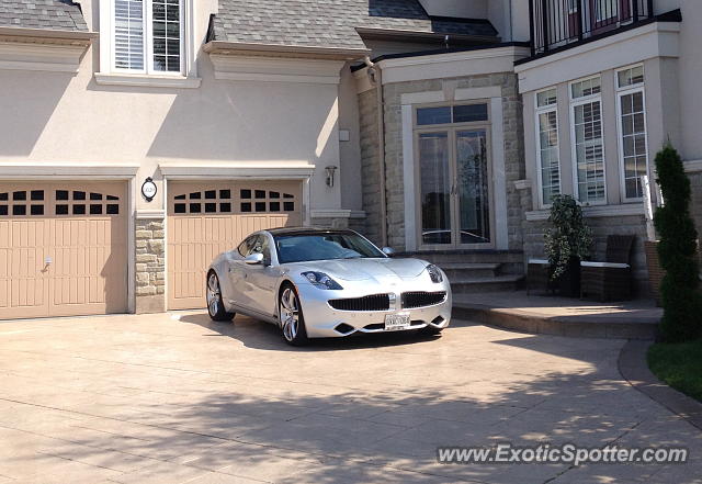 Fisker Karma spotted in Burlington., Canada