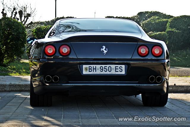 Ferrari 550 spotted in Le Touquet, France