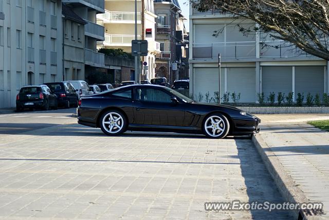 Ferrari 550 spotted in Le Touquet, France