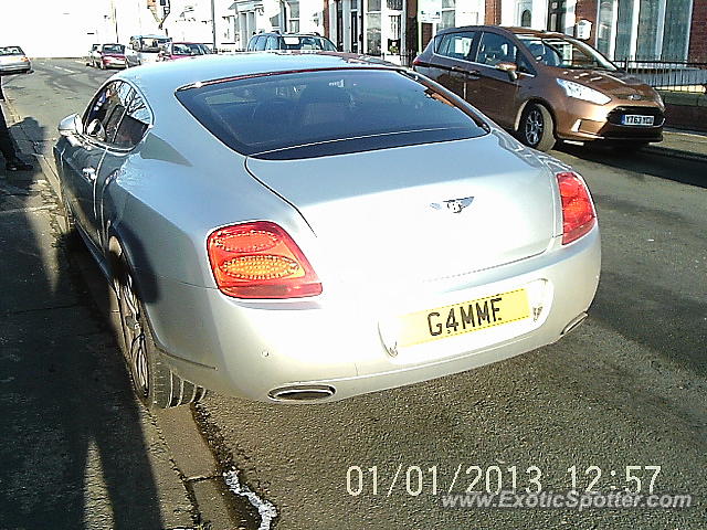 Bentley Continental spotted in Goole, United Kingdom