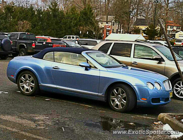Bentley Continental spotted in Closter, New Jersey