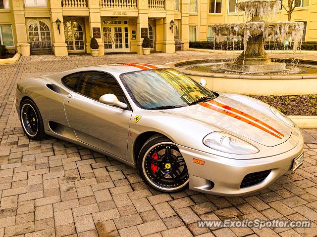 Ferrari 360 Modena spotted in Annapolis, Maryland